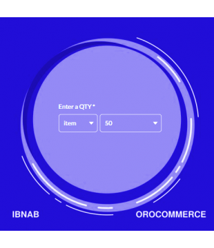 OroCommerce Product is available to buy in increments of x Qty